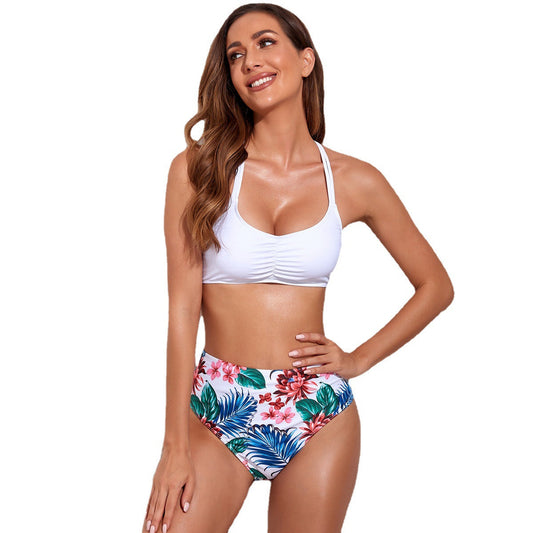 Sexy Halter Two Pieces Bikini for Women-Swimwear-Free Shipping at meselling99