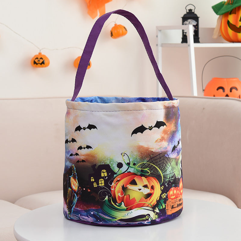 Halloween Pumpkin Candy Handle Bags/Basket-Baskets-4 (with light)-Free Shipping at meselling99