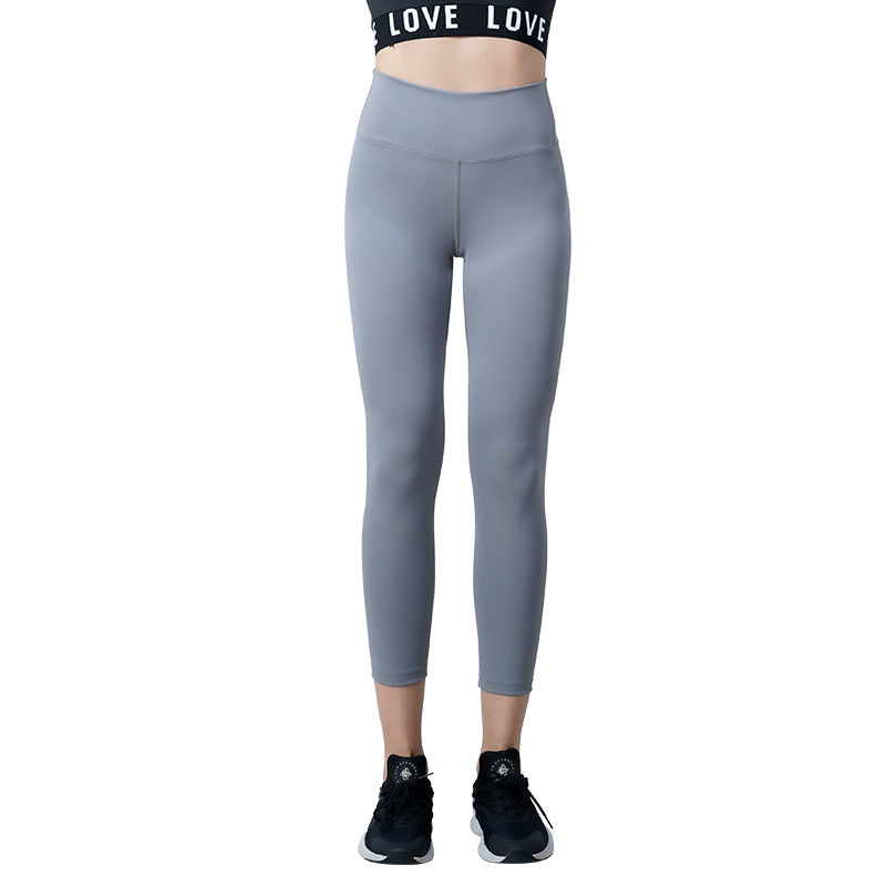 Sexy High Waist Gym Leggings for Women-Activewear-Gray-S-Free Shipping at meselling99