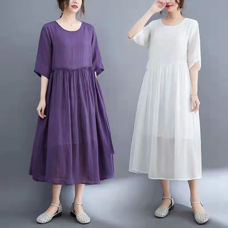 Summer High Waist Women Cozy Dresses-Dresses-Free Shipping at meselling99