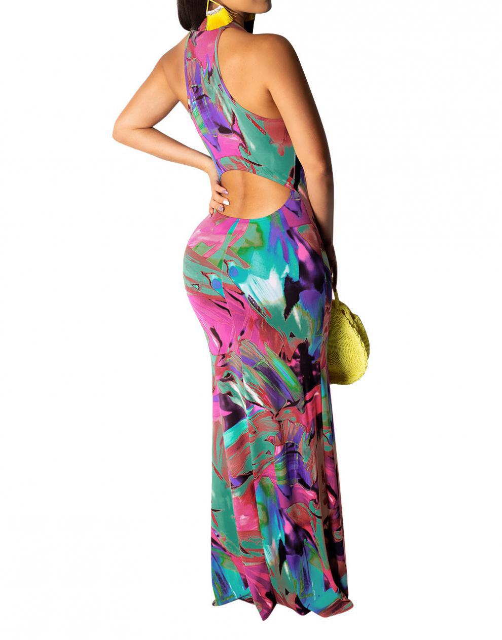 Sexy Colorful Beach Party Dresses-Sexy Dresses-Free Shipping at meselling99