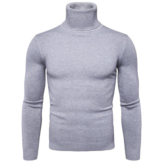 Men's Turtleneck Knitted Sweaters-Shirts & Tops-Free Shipping at meselling99