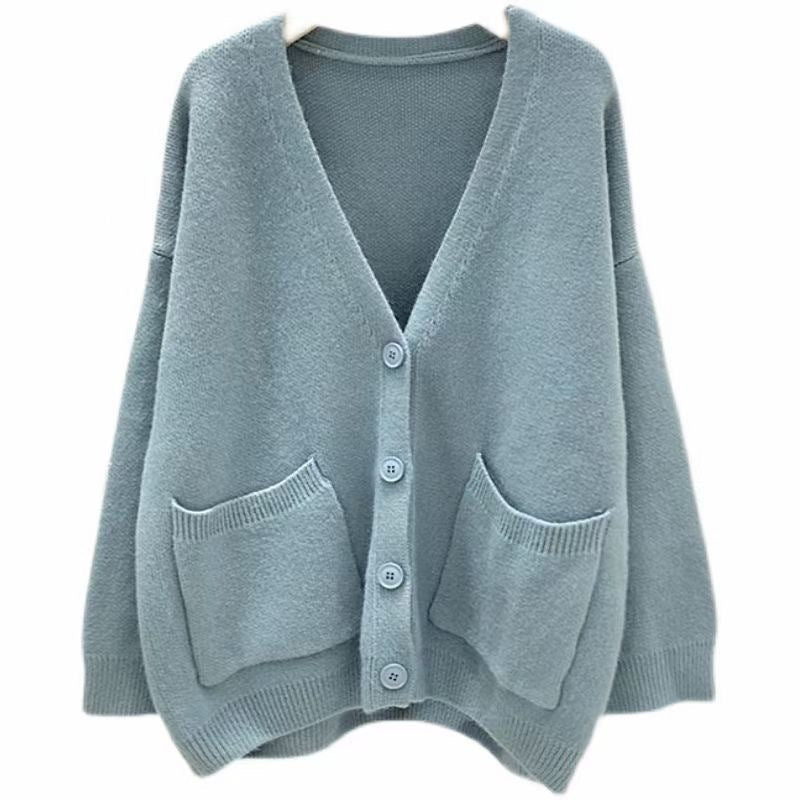 Casual Winter Women Knitted Cardigan Sweaters-Shirts & Tops-Free Shipping at meselling99