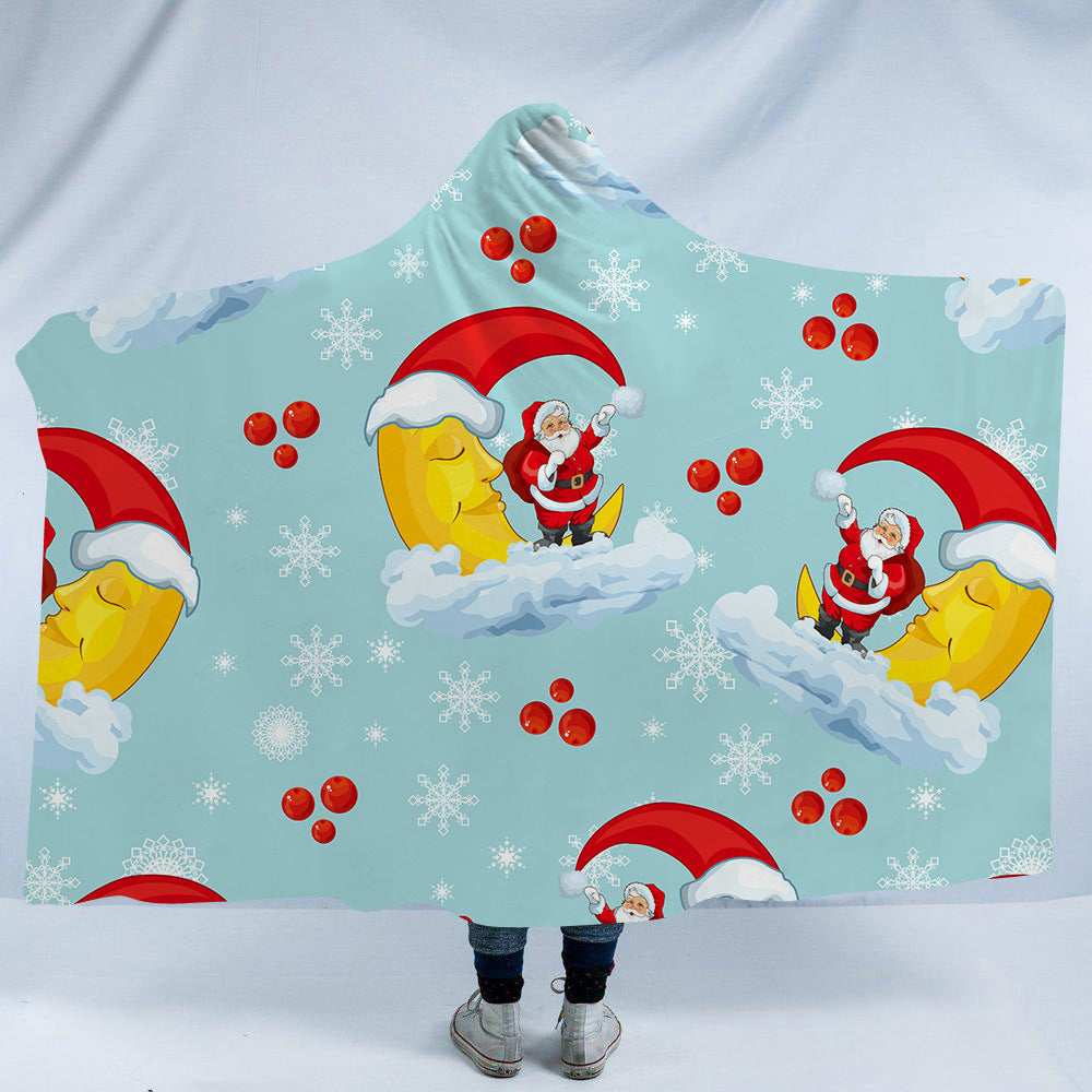 Merry Christmas Magic Hats Throw Blankets-Blankets-Free Shipping at meselling99