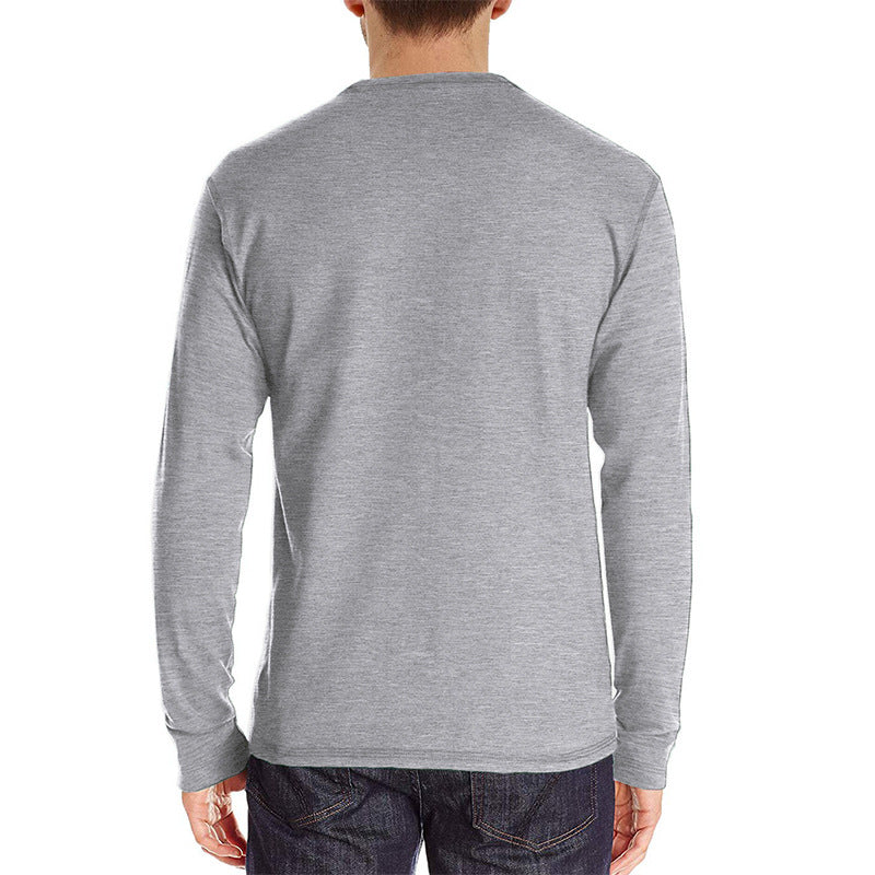 Casual Long Sleeves T Shirts for Men-Shirts & Tops-Free Shipping at meselling99