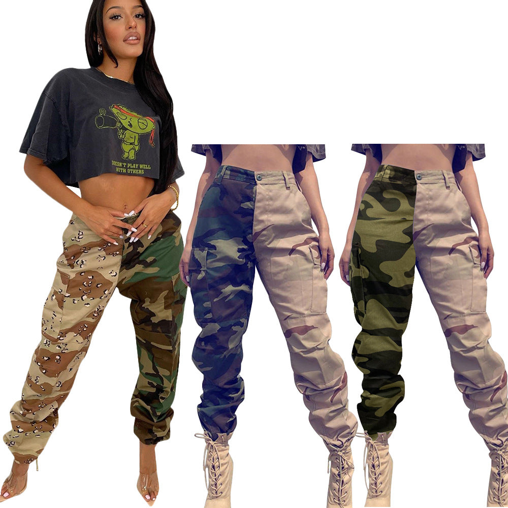 Fashion Popular Camouflage Women Pants-Pants-Free Shipping at meselling99