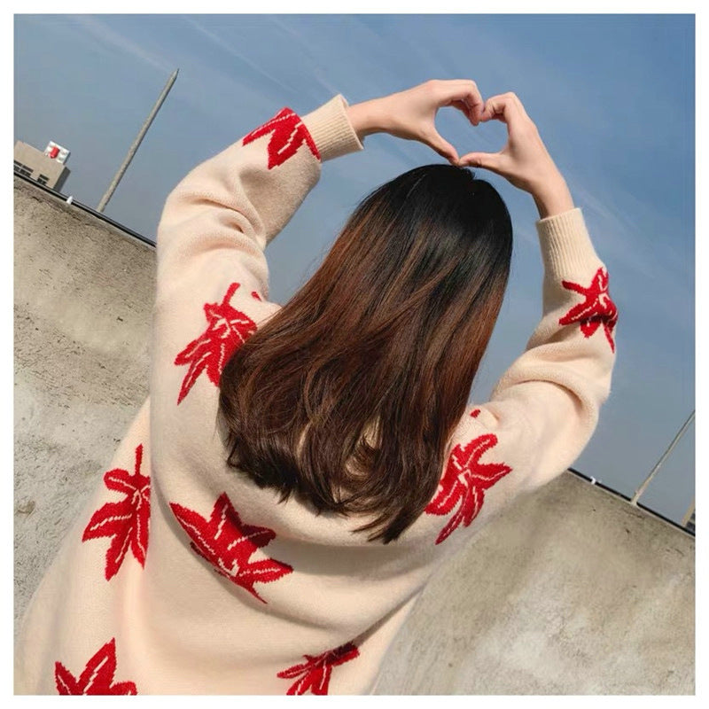 Casual Women Winter Knitted Pullover Sweaters-Shirts & Tops-Free Shipping at meselling99