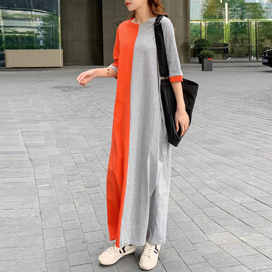 Super Plus Sizes Loose Long Maxi Dresses-Cozy Dresses-Free Shipping at meselling99