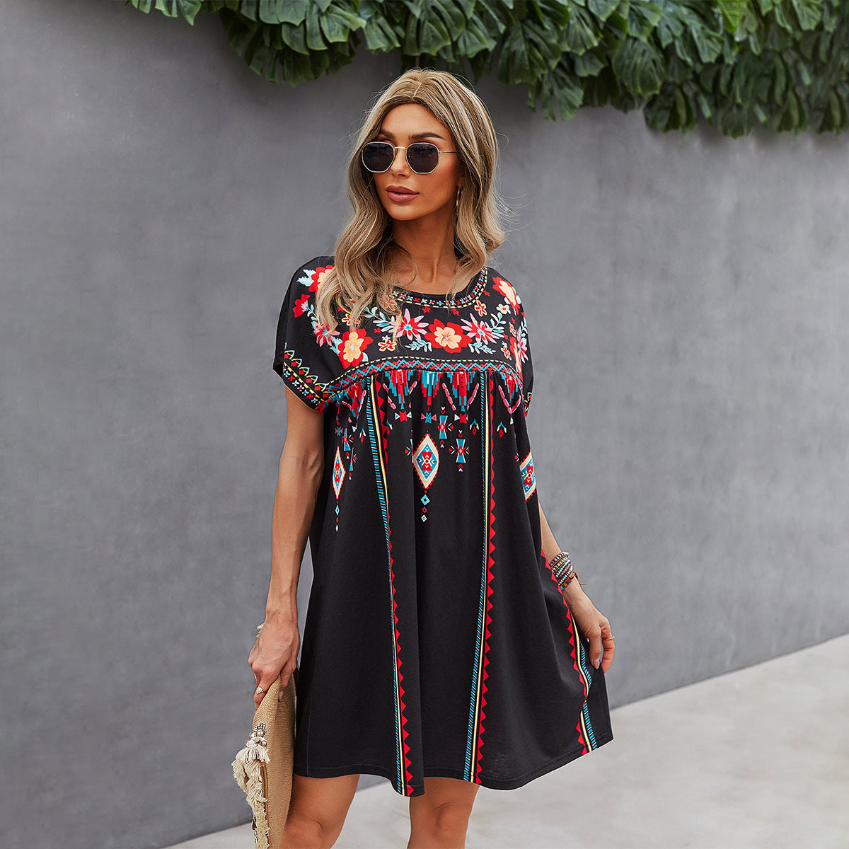 Casual Summer Holiday Sundresses-Dresses-Black-S-Free Shipping at meselling99