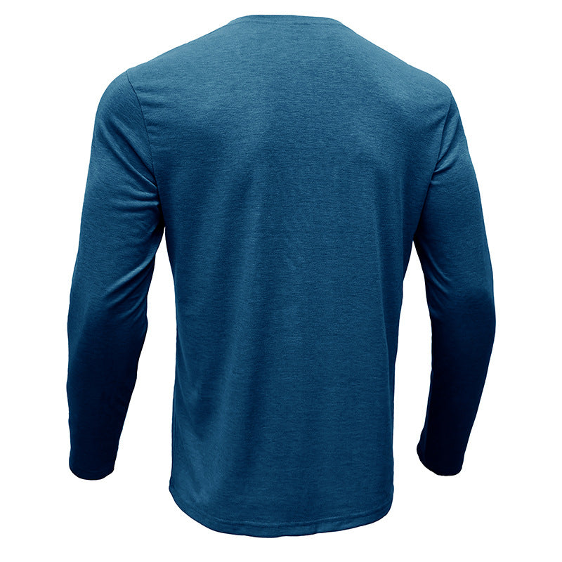 Casual Long Sleeves T Shirts for Men-Shirts & Tops-Free Shipping at meselling99