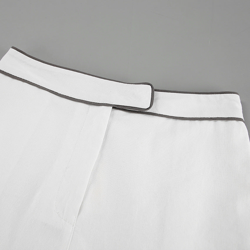 Fashion Cotton Linen Long Sleeves Shirts & Shorts-Suits-Free Shipping at meselling99