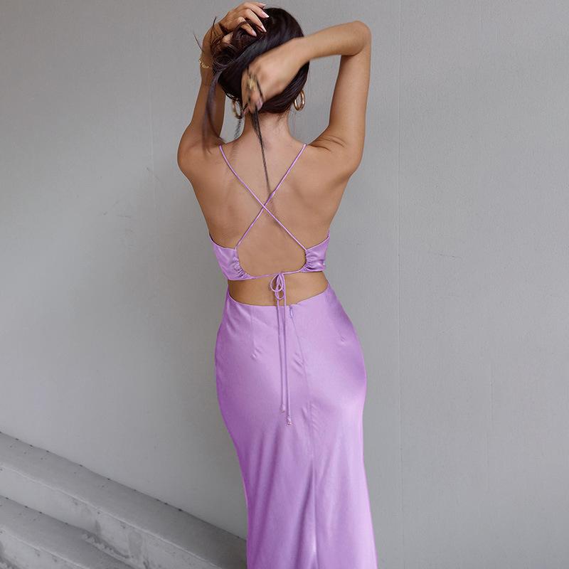 Sexy Backless Bandage Summer Slip Dresses-Dresses-Free Shipping at meselling99