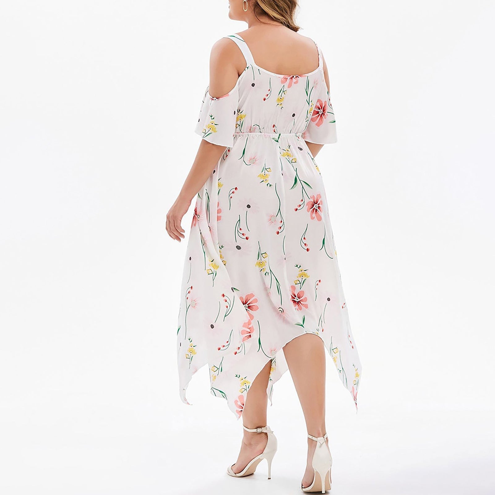 Summer Chiffon Women Plus Sizes Dresses-Dresses-Free Shipping at meselling99