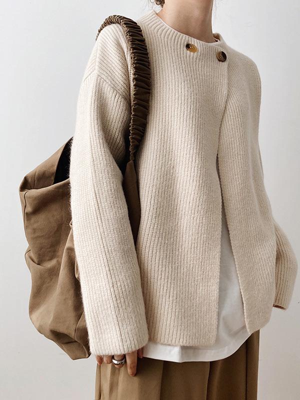Causal Knit Fashion Designed Cardigan-Outwears-Free Shipping at meselling99