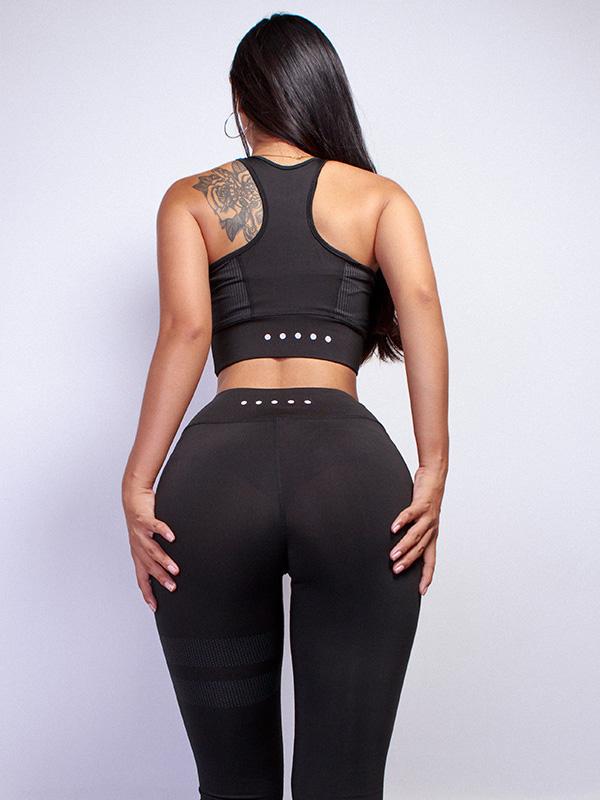 Meselling99 Solid Sports Bra And Leggings Suit-Yoga&Gym Suits-Free Shipping at meselling99