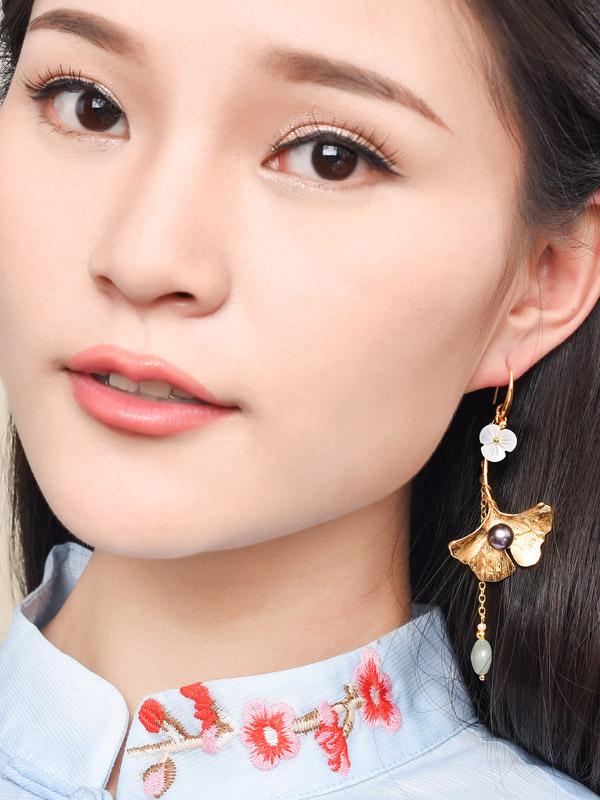 Original Geometry Asymmetric Earrings Accessories-Earrings-SAME AS PICTURE-FREE SIZE-Free Shipping at meselling99