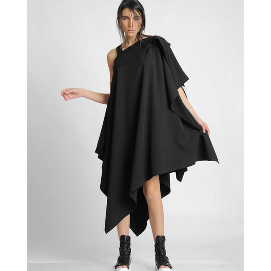Casual Asymmetrical Designed Dresses-Dresses-Free Shipping at meselling99