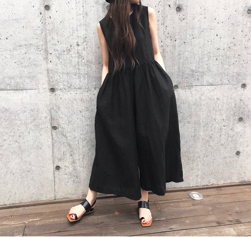 Casual Summer Linen Loose Jumpsuits--Free Shipping at meselling99