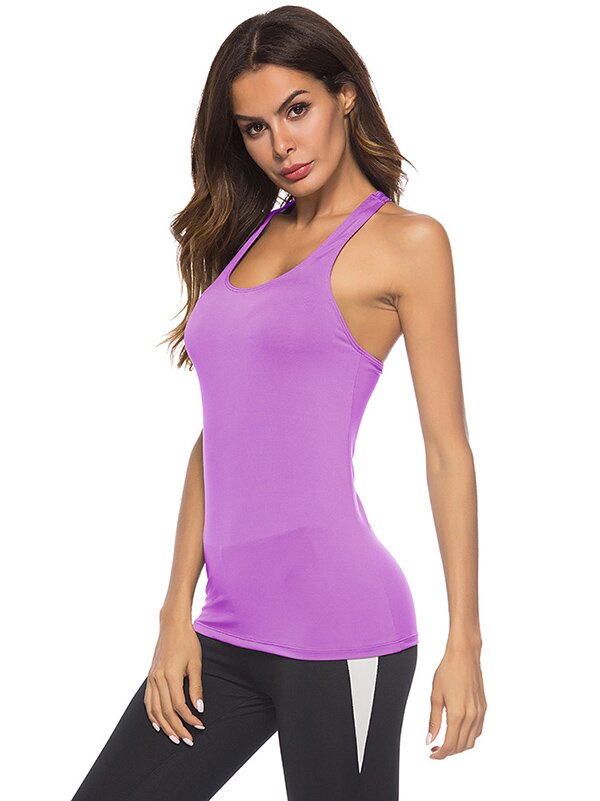 Basic Style Solid Tight Fitting Strapless Tanks--Free Shipping at meselling99