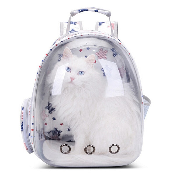 Pet Cat outdoor Transparent Bag Venting hole Astronaut Space Capsule Puppy Travel--Free Shipping at meselling99
