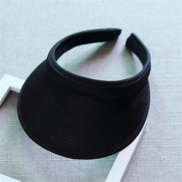 Summer Breathable Straw Sun Hats-Black-Adult size (54-58cm)-Free Shipping at meselling99
