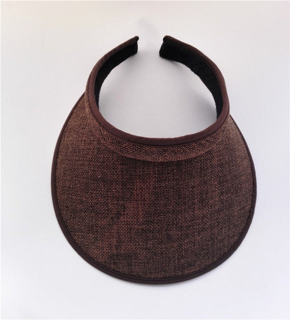 Summer Breathable Straw Sun Hats-dark brown-Child size (48-52cm)-Free Shipping at meselling99
