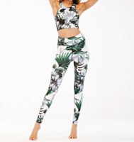 Female Sport Yoga Suit Women Fitness Sport Wear High Waist Yoga Set-Green-S-Free Shipping at meselling99