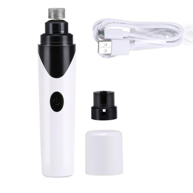 Rechargeable Nails Dog Cat Care Grooming USB Electric Pet Dog Nail Grinder Trimme-Grinder-M-Free Shipping at meselling99