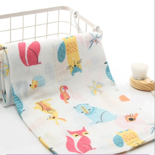 blankets baby muslin blanket swaddle Pure cotton Newborn Baby Bath Towel-1-Free Shipping at meselling99