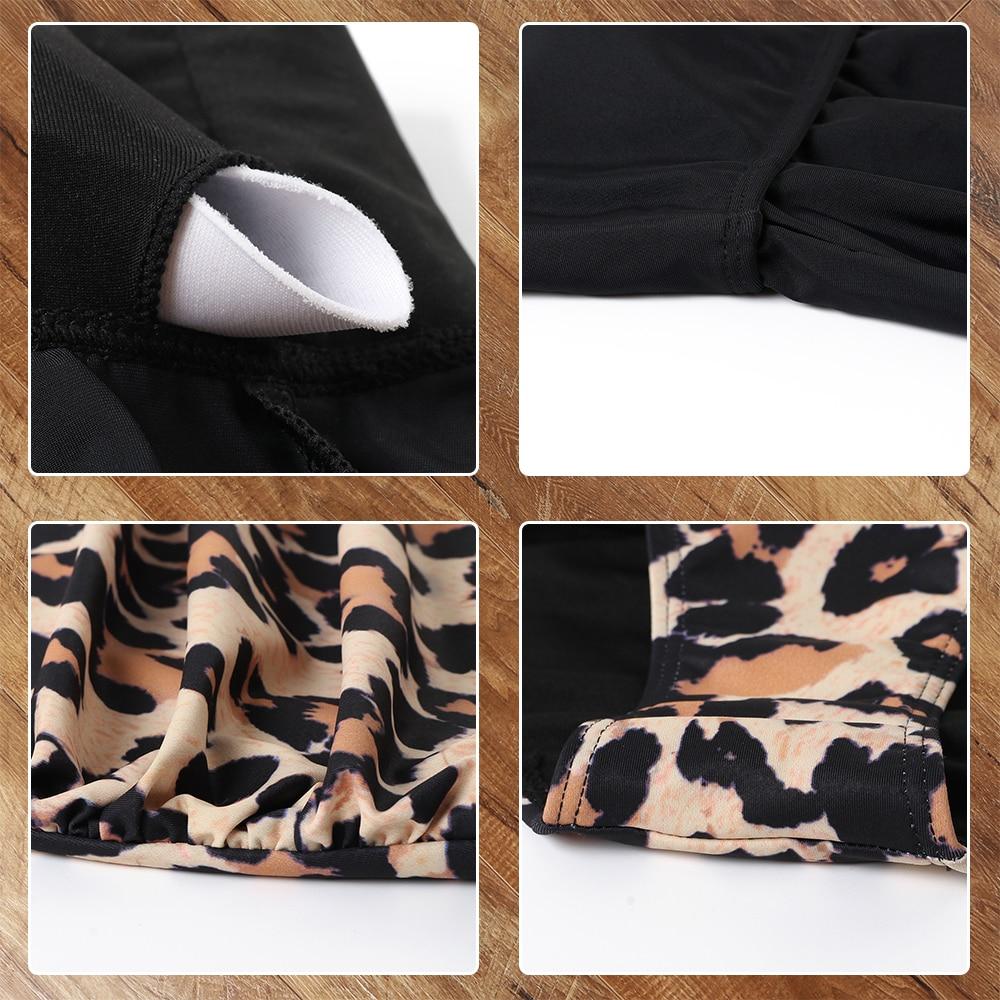Leopard High Waist Bikini Animal Print Tankini Floral Swimsuit Ruffle Swimsuit Plus Size Swimwear Women--Free Shipping at meselling99