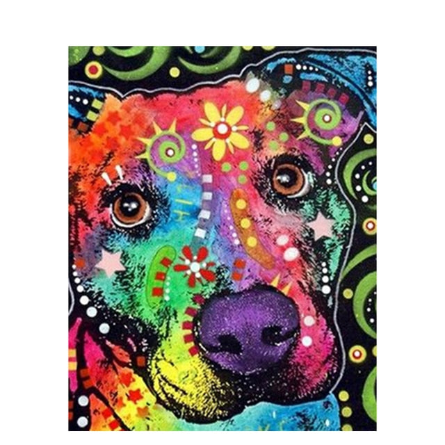 Meselling99 Diy Oil Digital Painting By Bumbers Kits Animal Abstract Acrylic Paint By numbers For Adults Home Decors-991517-40x50cm No Frame-Free Shipping at meselling99