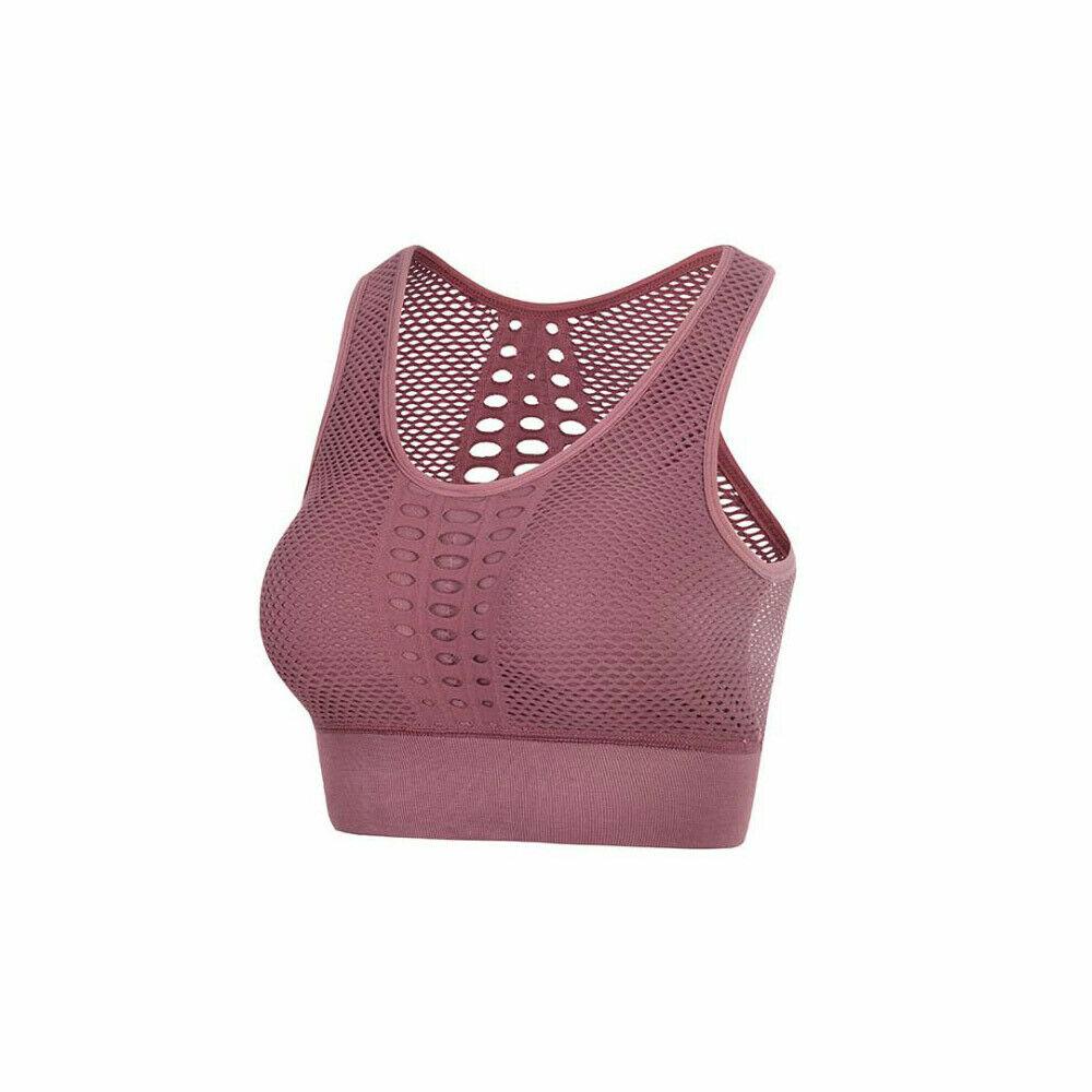 Sports Bra Padded Push Up Plus Size Active Wear Seamless Top For Fitness Women--Free Shipping at meselling99