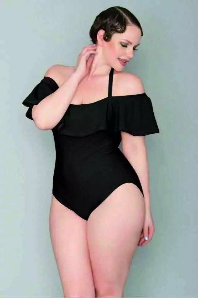 Womens Swimwear Bathing Suit Monokini Swimsuit Bikini Plus Size Beachwear Velvet--Free Shipping at meselling99