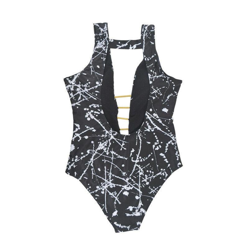 Plus Size Swimsuit Beach Bathing Suit Sexy Women Monokini Swimwear Hollow Bikini--Free Shipping at meselling99