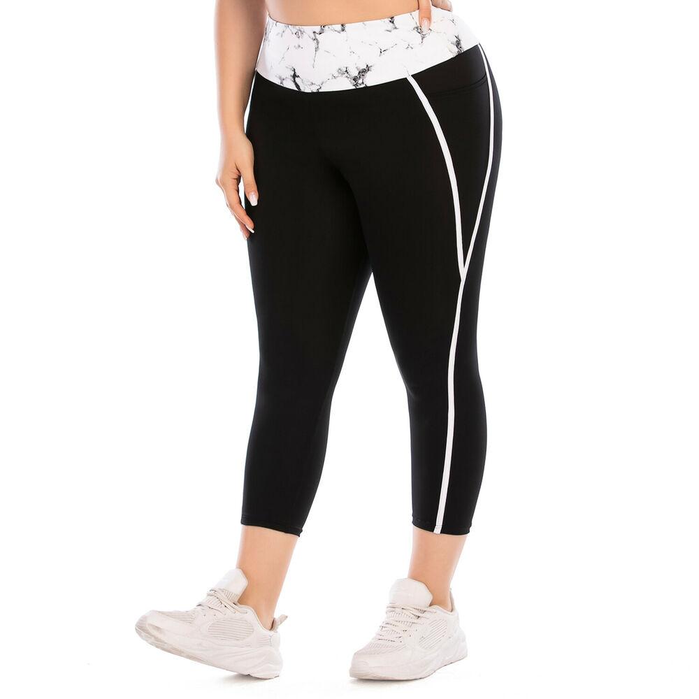 Women Plus Size Yoga Set Fitness Gym Sports Bra Leggings Pants Workout Tracksuit-Activewear-Free Shipping at meselling99