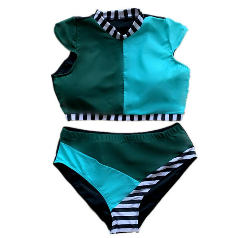 Women Swimwear Plus Size Bikini Set Swimsuit Bathing Suit Padded Large Beachwear--Free Shipping at meselling99