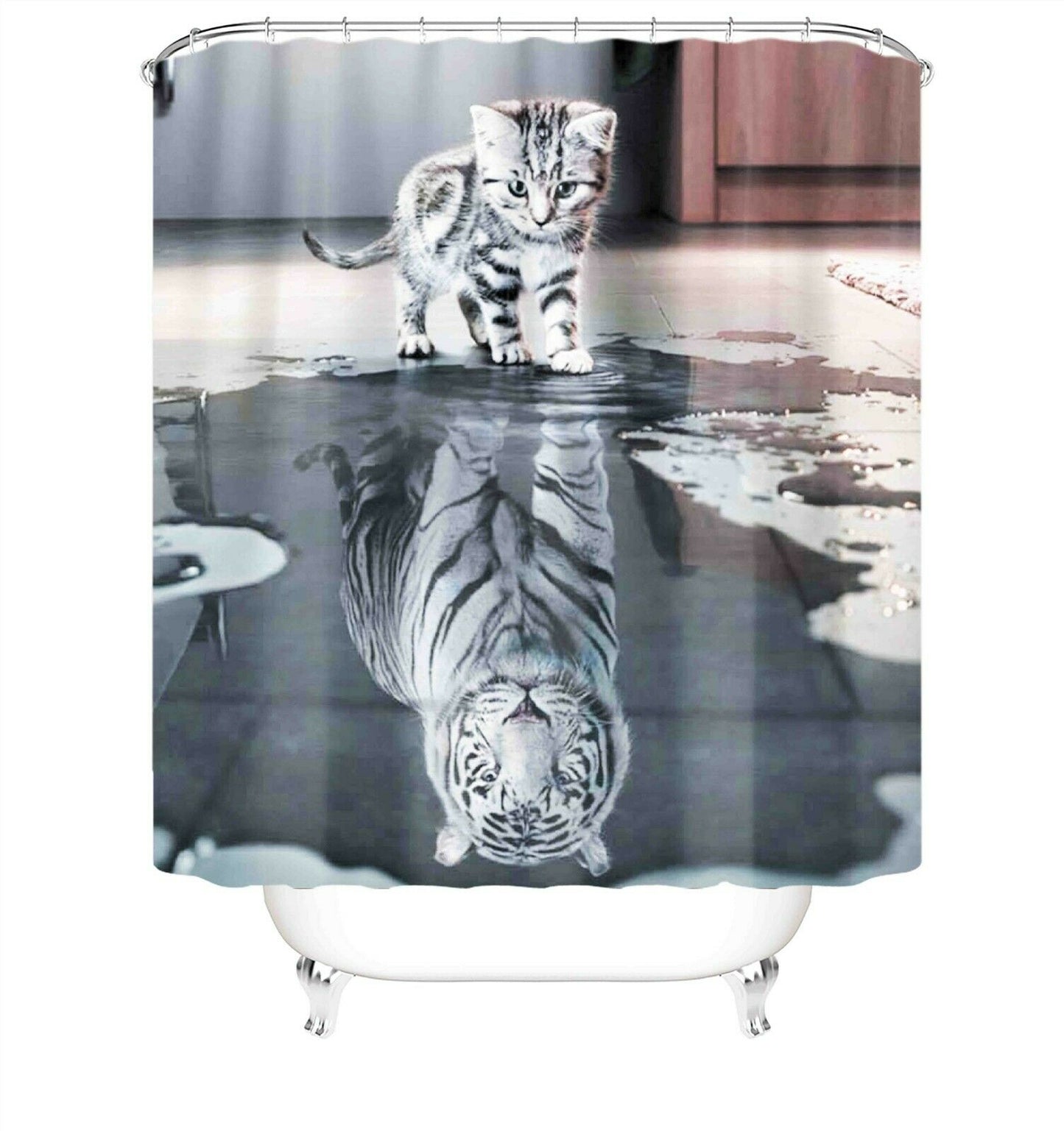 Dream Shower Curtain Set Thick Bathroom Rugs Bath Mat Non-Slip Toilet Lid Cover--Free Shipping at meselling99