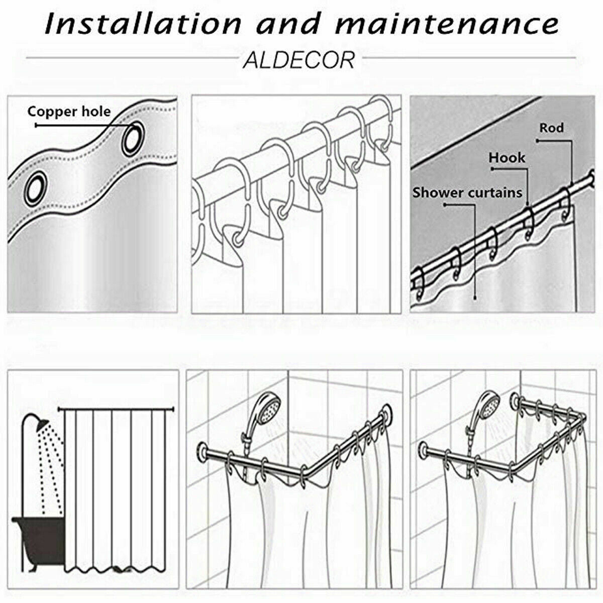 Halloween Skeleton Shower Curtain Bathroom Rug Set Bath Mat Non-Slip Toilet Lid Cover-Shower Curtain-Free Shipping at meselling99